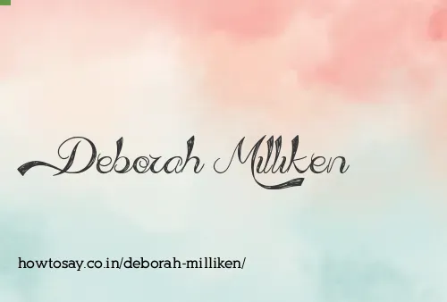 Deborah Milliken
