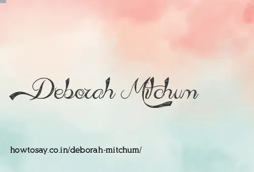 Deborah Mitchum