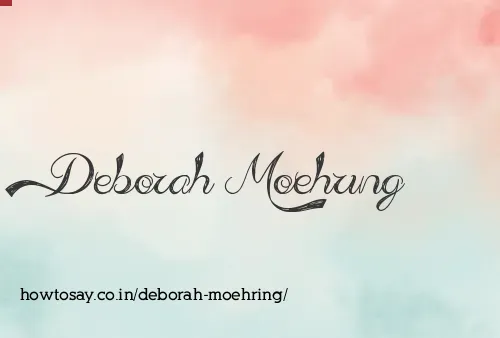 Deborah Moehring