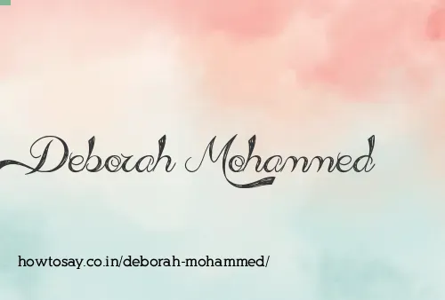 Deborah Mohammed
