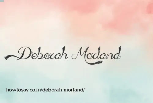 Deborah Morland