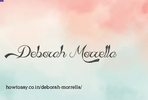 Deborah Morrella