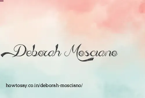 Deborah Mosciano
