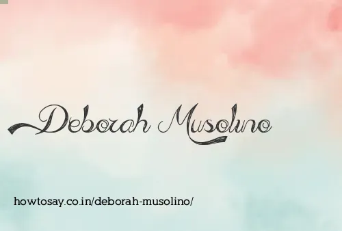 Deborah Musolino