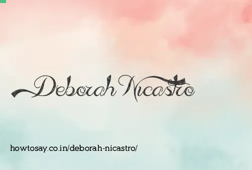 Deborah Nicastro