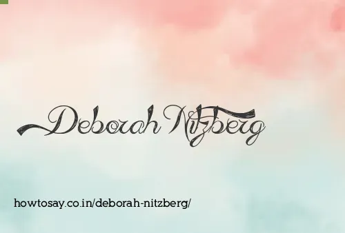 Deborah Nitzberg