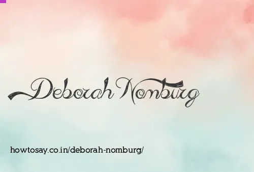 Deborah Nomburg