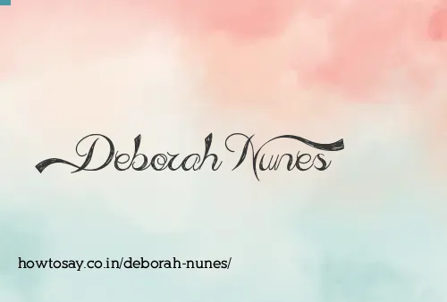 Deborah Nunes