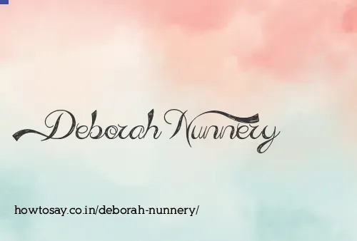 Deborah Nunnery