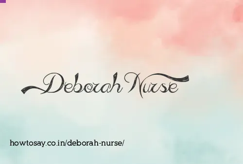 Deborah Nurse
