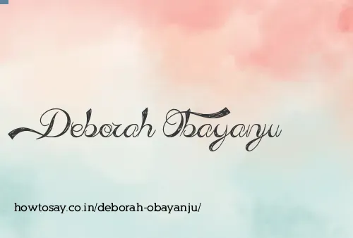 Deborah Obayanju