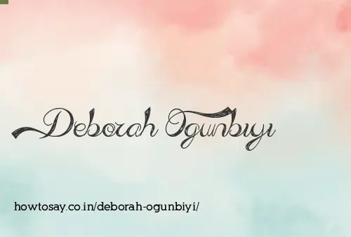 Deborah Ogunbiyi