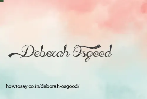 Deborah Osgood