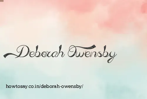 Deborah Owensby
