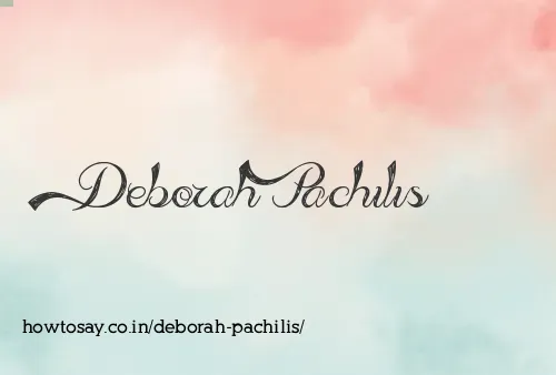 Deborah Pachilis