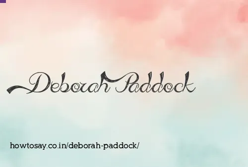 Deborah Paddock
