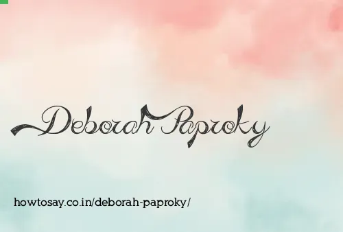 Deborah Paproky