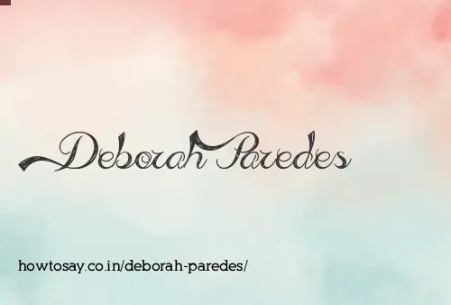Deborah Paredes