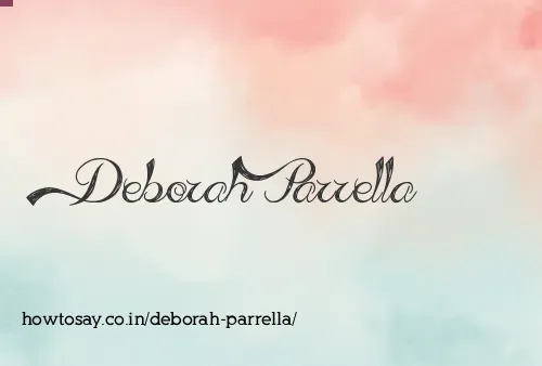 Deborah Parrella