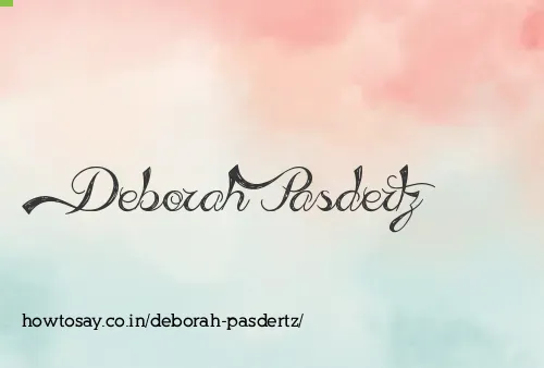 Deborah Pasdertz