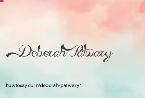 Deborah Patwary
