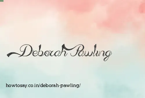 Deborah Pawling
