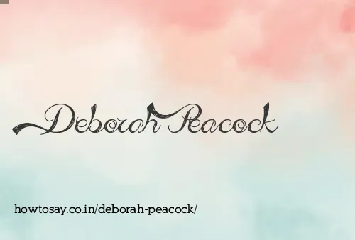 Deborah Peacock