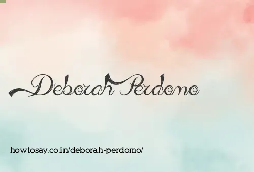 Deborah Perdomo