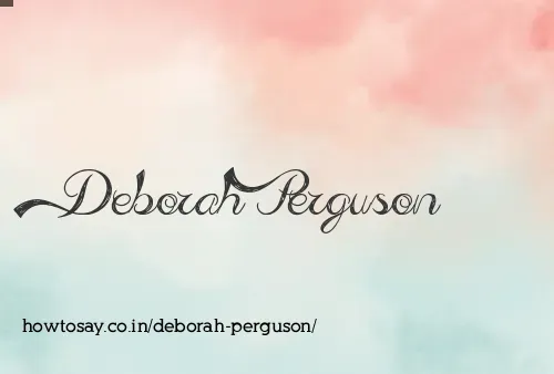 Deborah Perguson