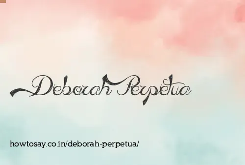 Deborah Perpetua