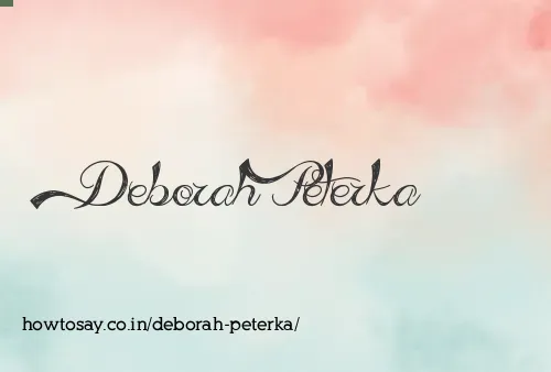 Deborah Peterka