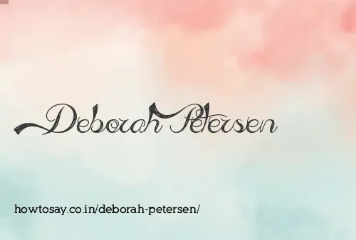 Deborah Petersen