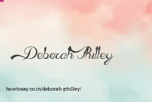 Deborah Philley