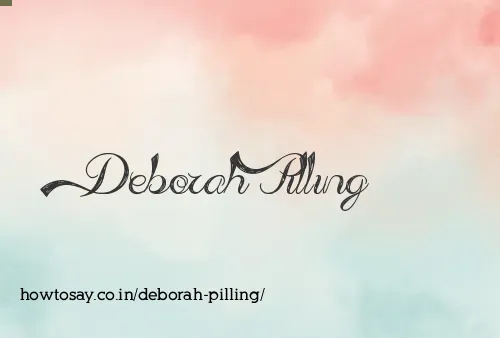 Deborah Pilling