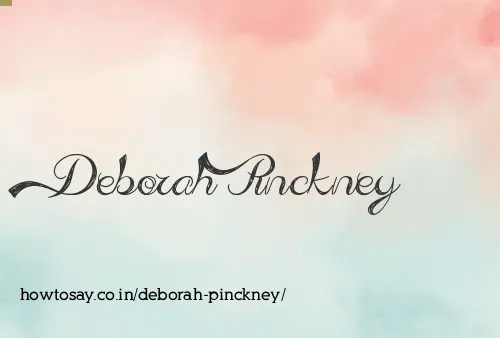 Deborah Pinckney