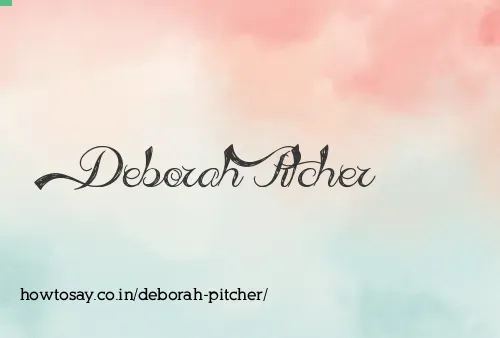 Deborah Pitcher