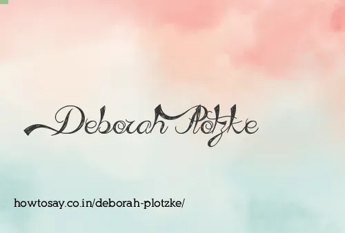 Deborah Plotzke