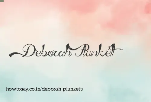 Deborah Plunkett