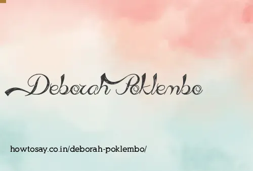 Deborah Poklembo