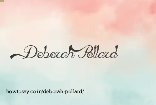 Deborah Pollard