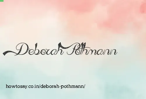Deborah Pothmann