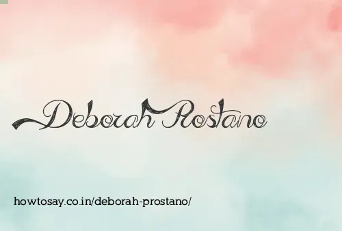 Deborah Prostano