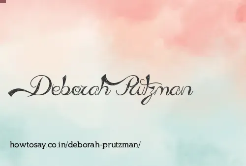Deborah Prutzman
