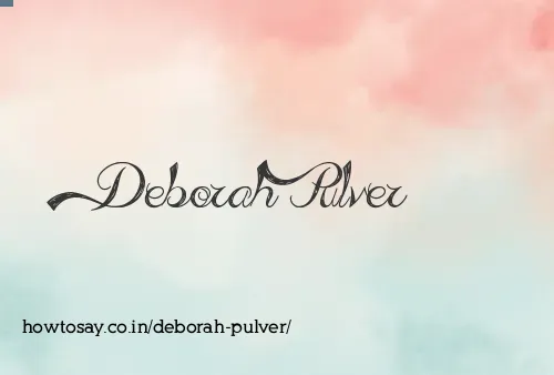 Deborah Pulver