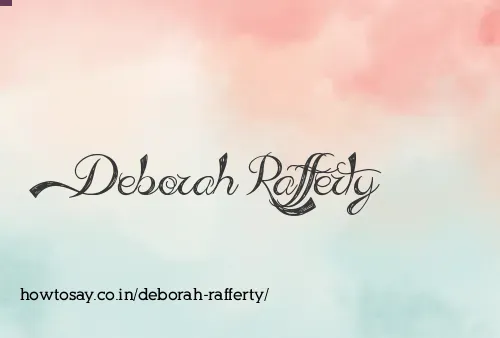 Deborah Rafferty