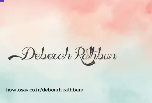 Deborah Rathbun