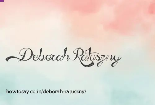 Deborah Ratuszny