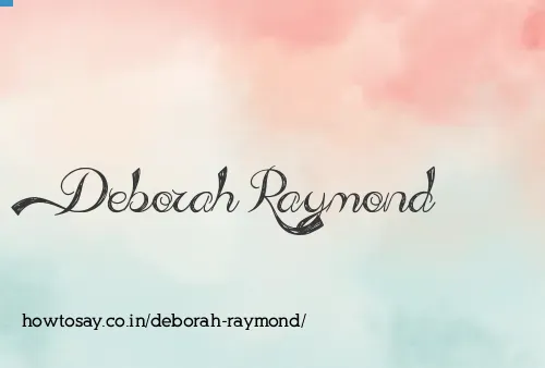 Deborah Raymond