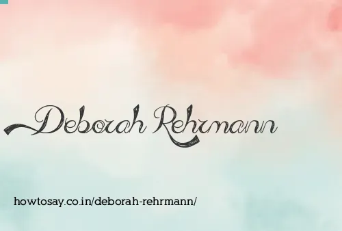 Deborah Rehrmann