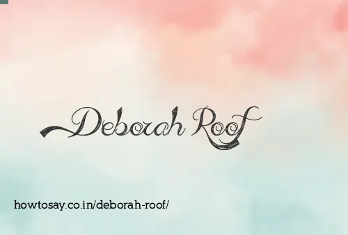 Deborah Roof
